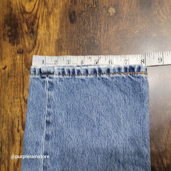 Levi's Jeans Tag 33x32 Measures 32x31 Straight Fit 514 Medium Wash Western - Picture 11 of 12